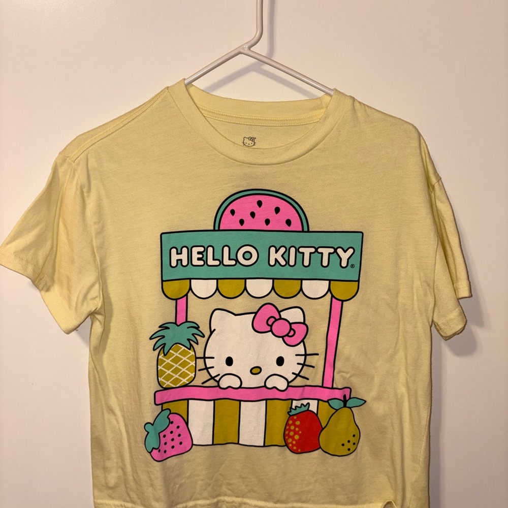 Hello Kitty Yellow Graphic Tee